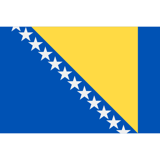 Mostar, Bosnia And Herzegovina Flag
