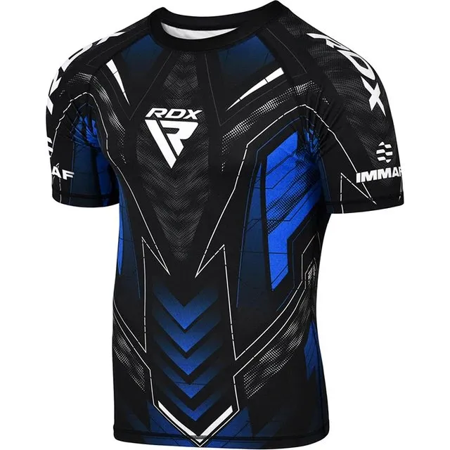 RDX IMMAF Approved Half Sleeves Compression Shirt