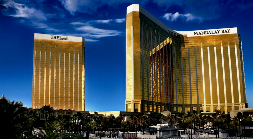 Mandalay Bay Resort & Casino boxing venue in Las Vegas, USA - Historic boxing arena with 37 recorded professional matches