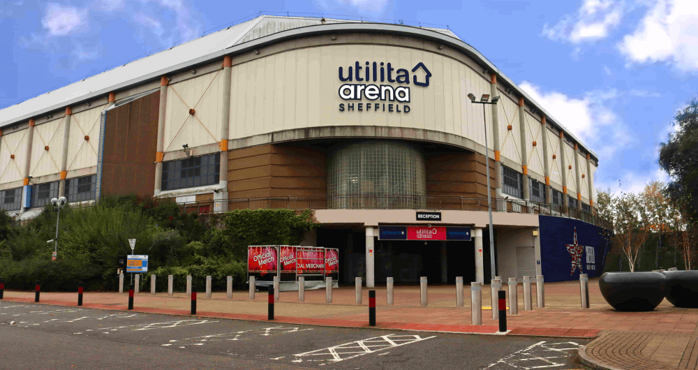 Sheffield Arena boxing venue in Sheffield, England - Historic boxing arena with 29 recorded professional matches